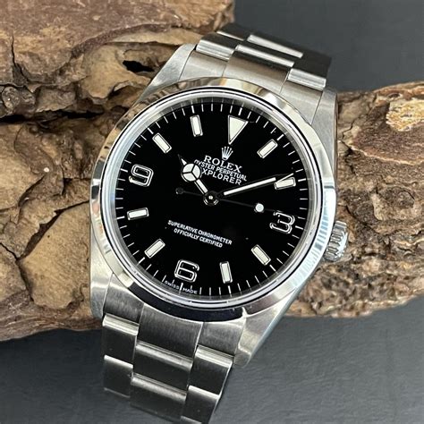 pre-owned rolex explorer|rolex explorer 36mm for sale.